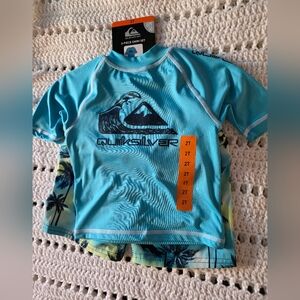 Quiksilver Kids Blue Swim Set